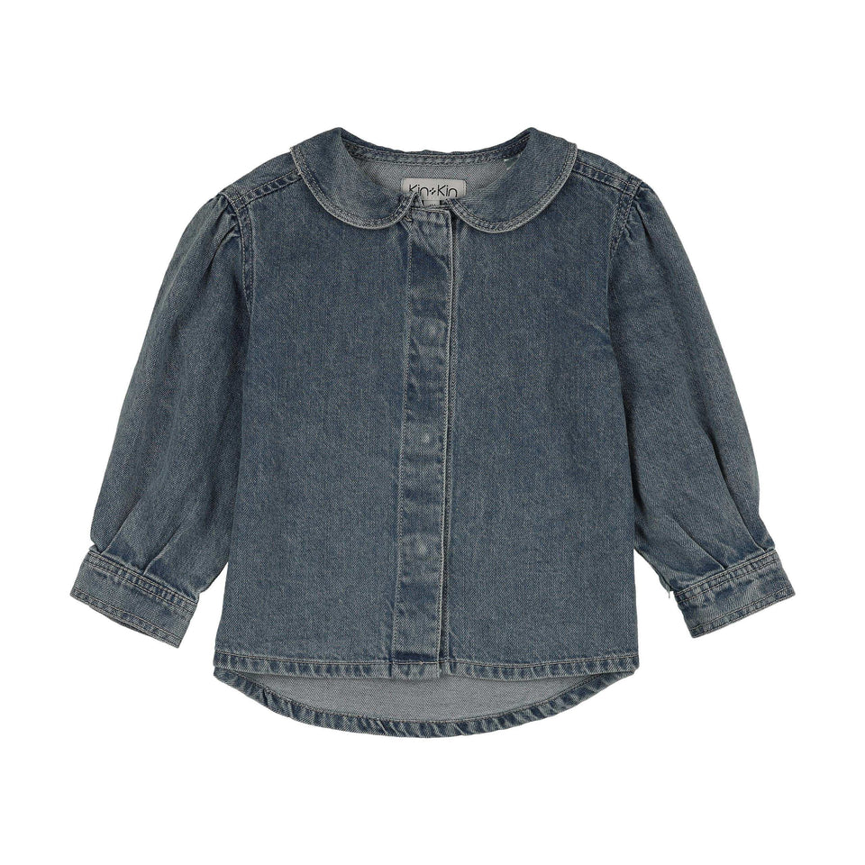 Kin+Kin Blue Denim Shirt