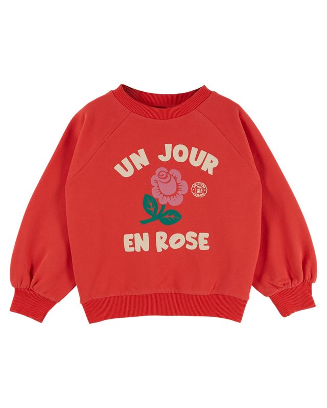 Emile & Ida Red "Un Jour En Rose" Sweatshirt