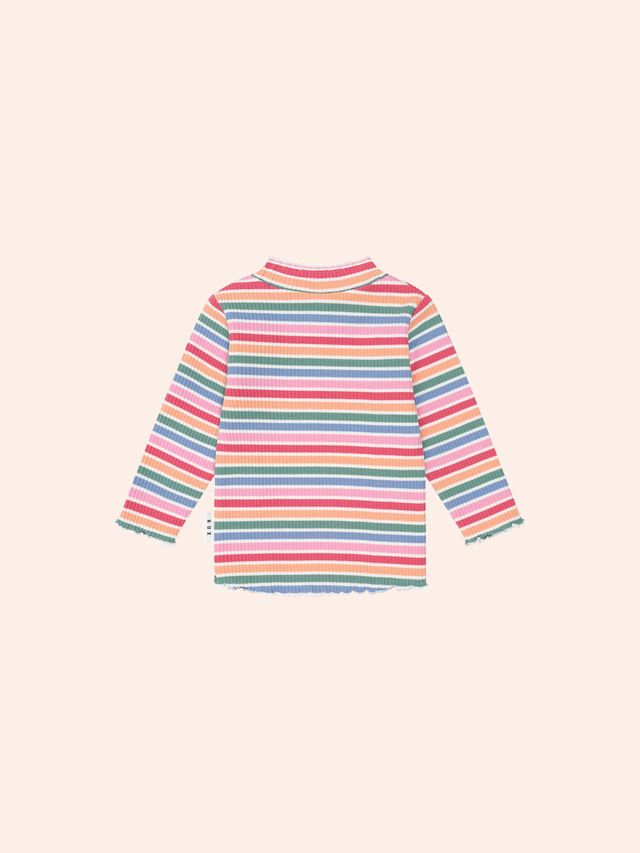 Hux Tutti Frutti Skivvy Stripe Rib Tee