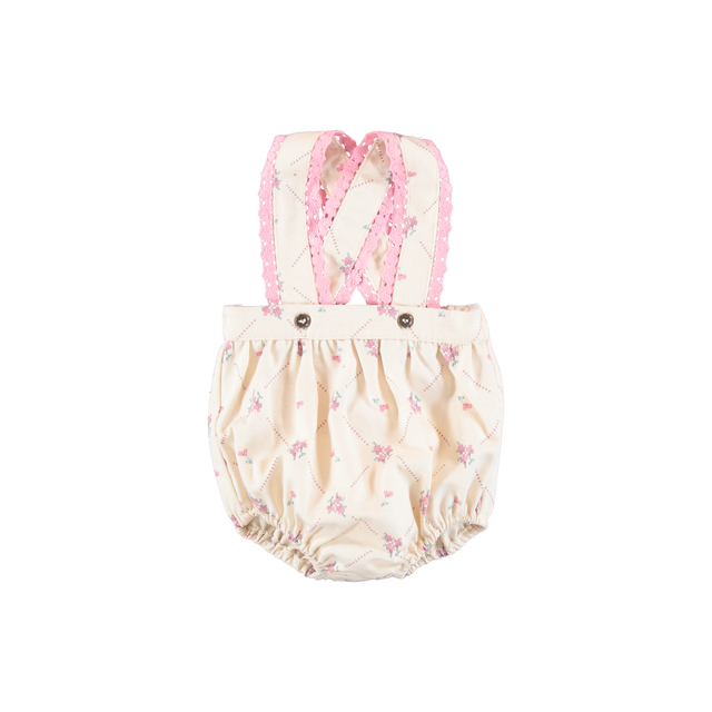 Bebe Organic Heidi Needlepoint Print Overall