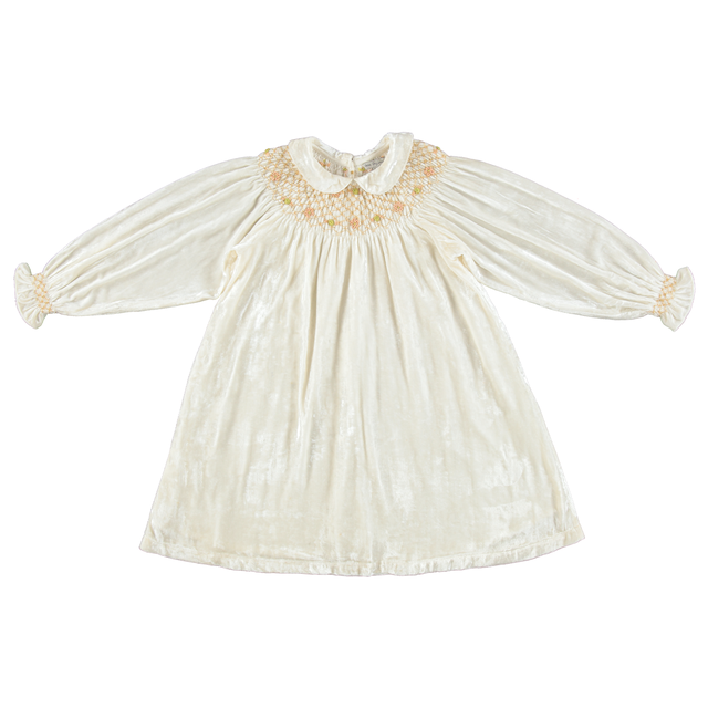 Bebe Organic Harriet Snow White Blooms Dress
