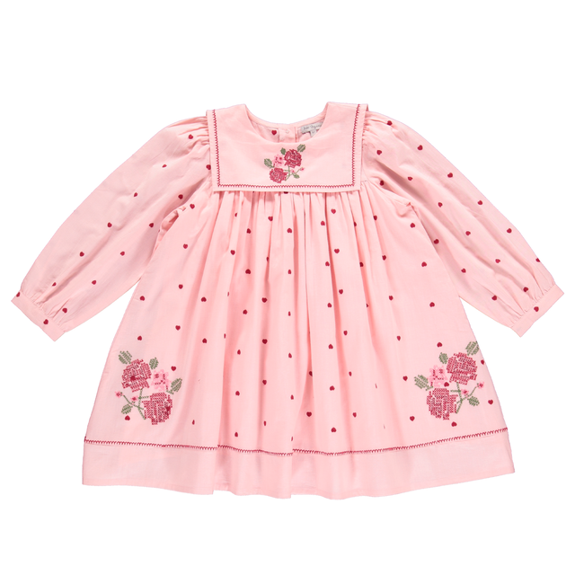Bebe Organic Heart Rose Dress