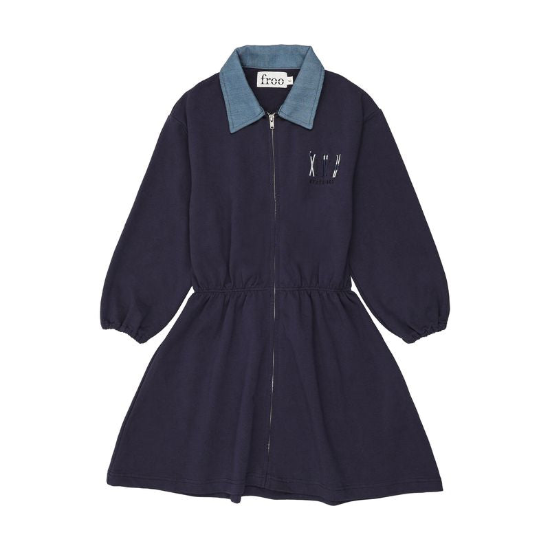 Froo Navy Blue Nevis Dress