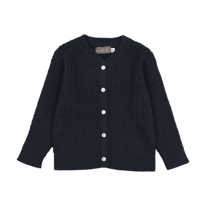 Sweet Threads Navy Blue Edric Cardigan
