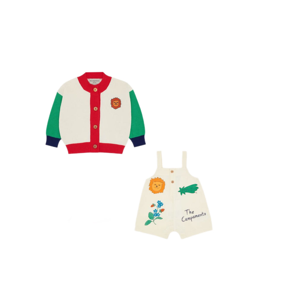 The Campamento Ecru Color Block Set