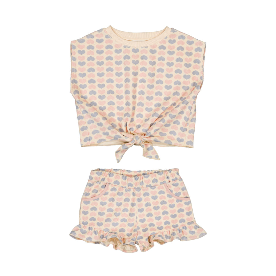Louis Louise Madonna Terry Heart Set