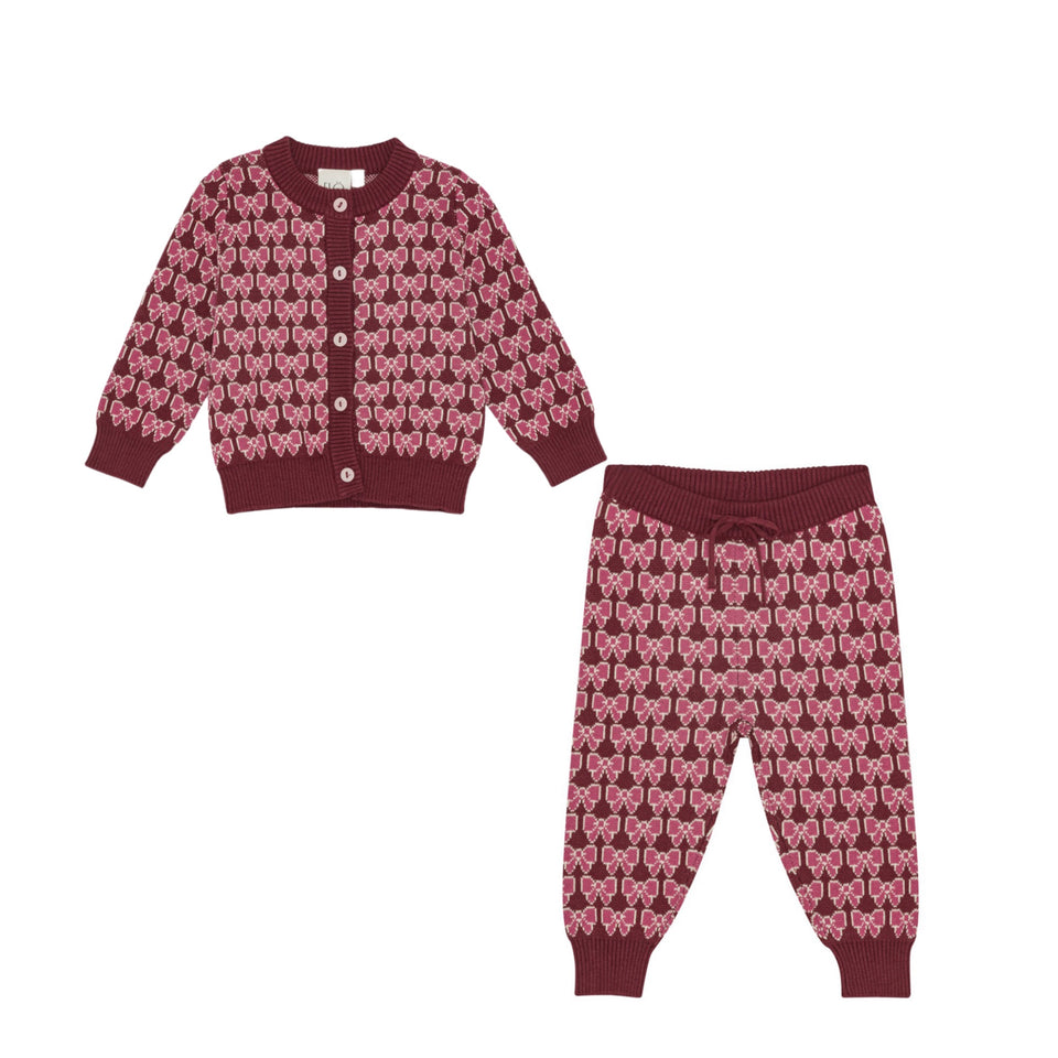 Floss Bordeaux Bow Nova Set