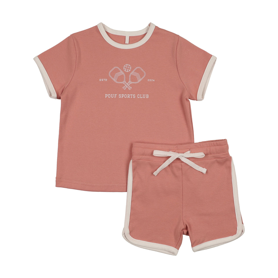 Pouf Pickleball Pink Set