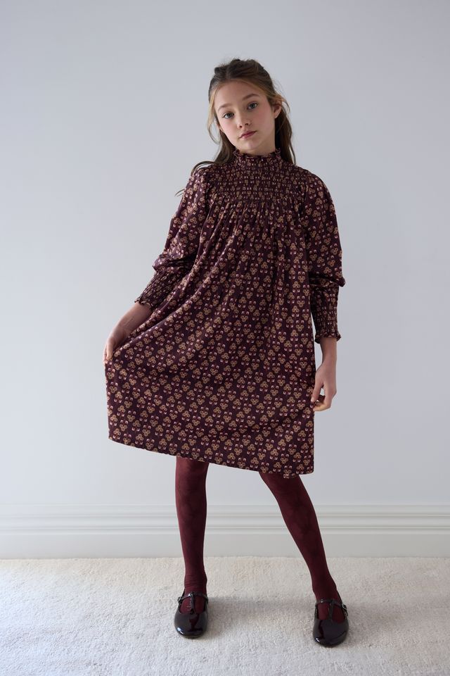 Steph Wallpaper Print Cord Dress