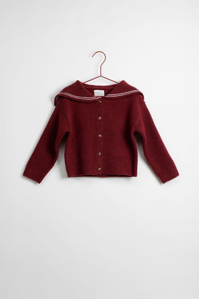 Please Mom Red Sailor Sweater