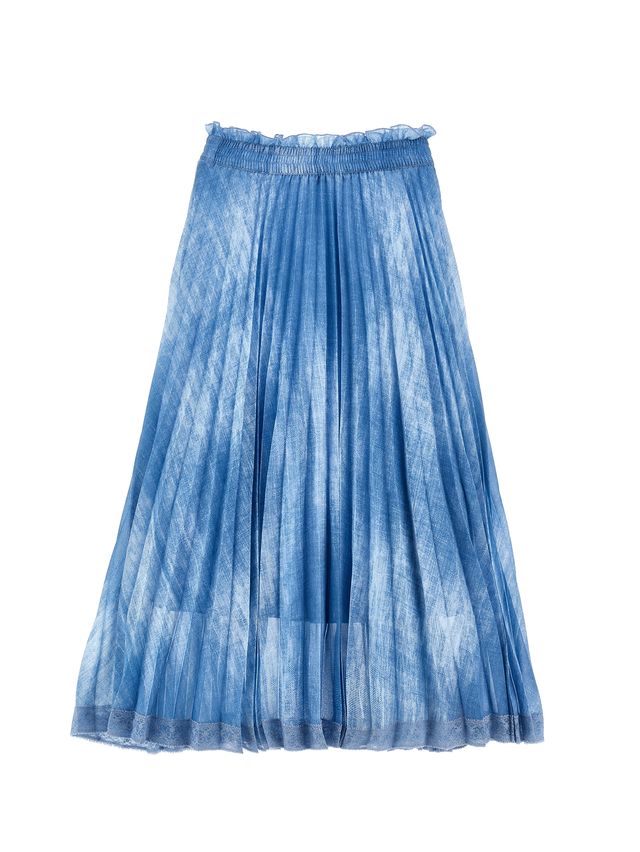Ermanno Scervino Gonna Denim Print Skirt