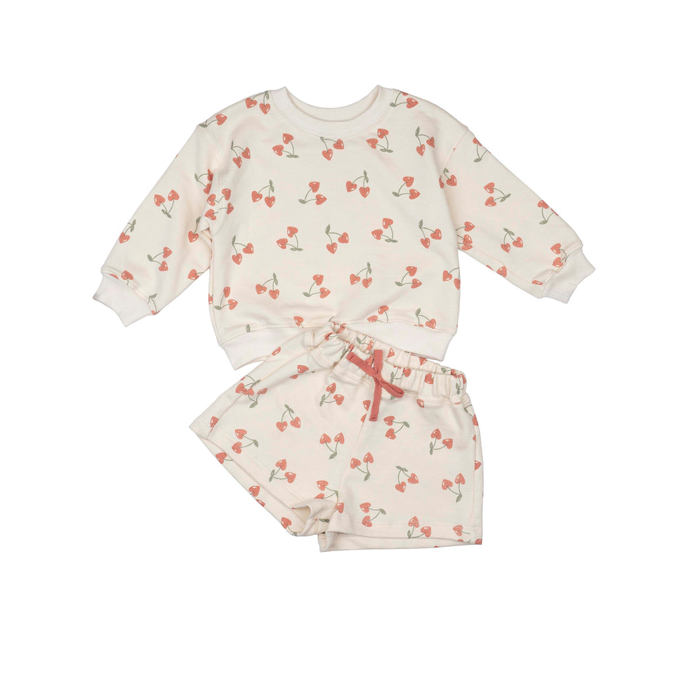 Wild Wawa Cherry Crush Sweatshirt Set