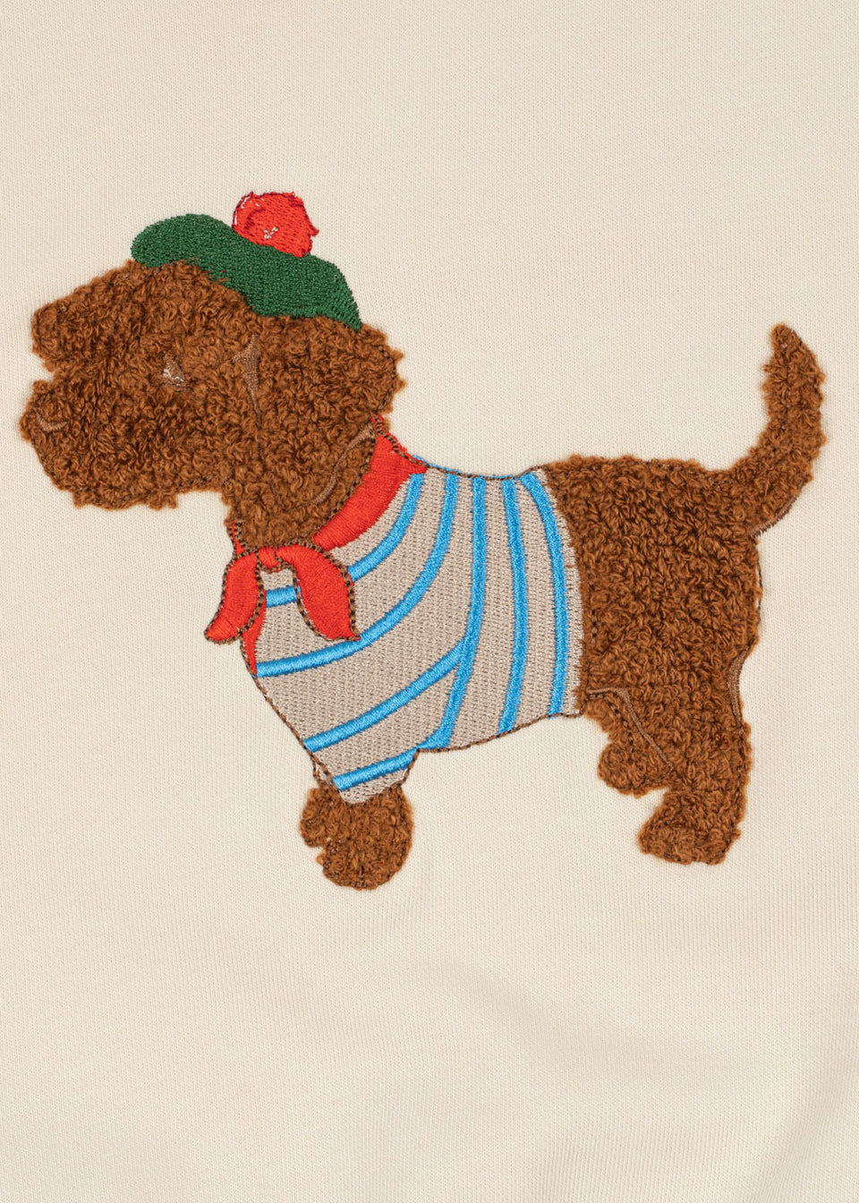 Konges Slojd Brown Rice Spotty Sweatshirt *runs full