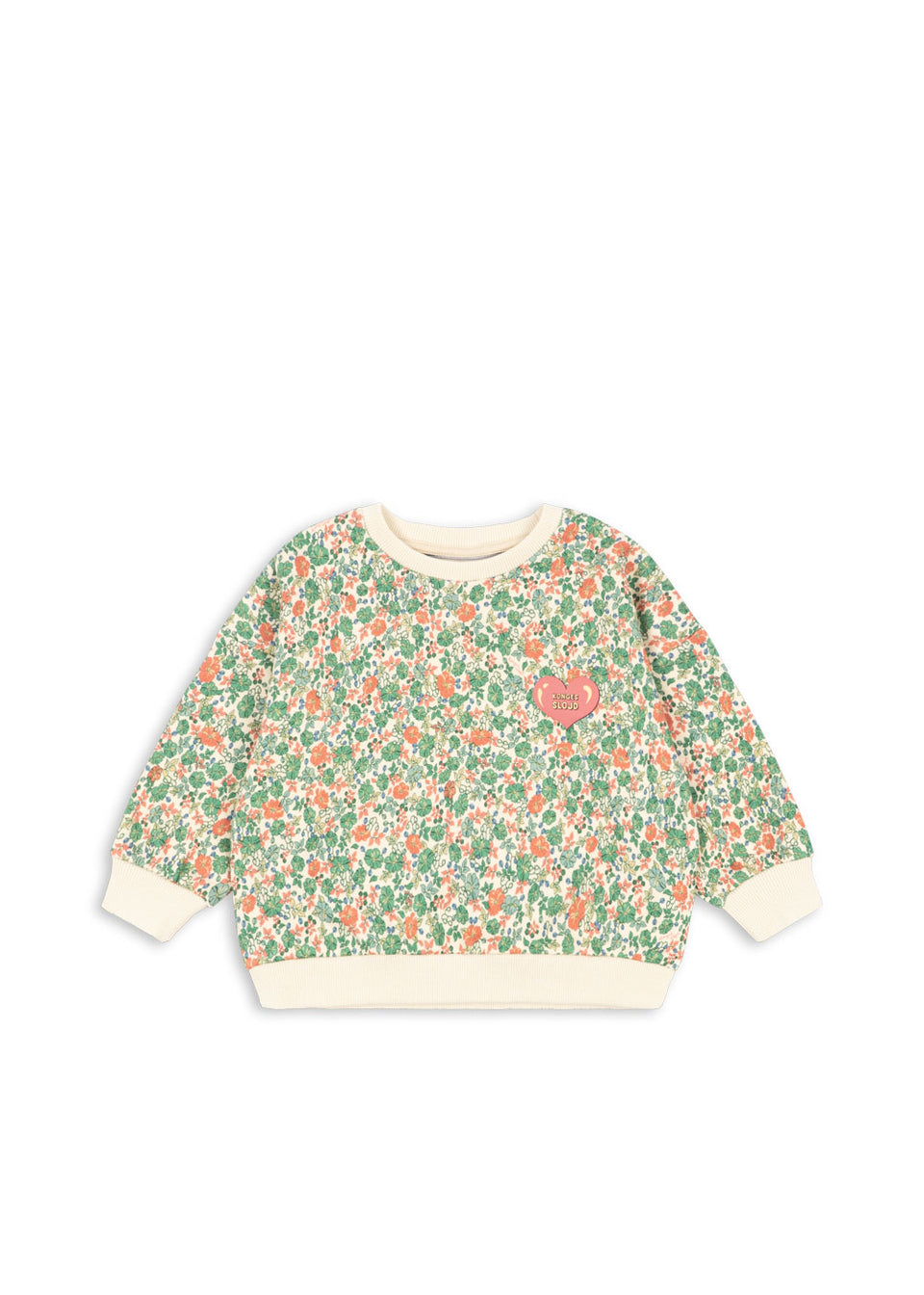 Konges Slojd Carlie Verde Loupy Print Sweatshirt