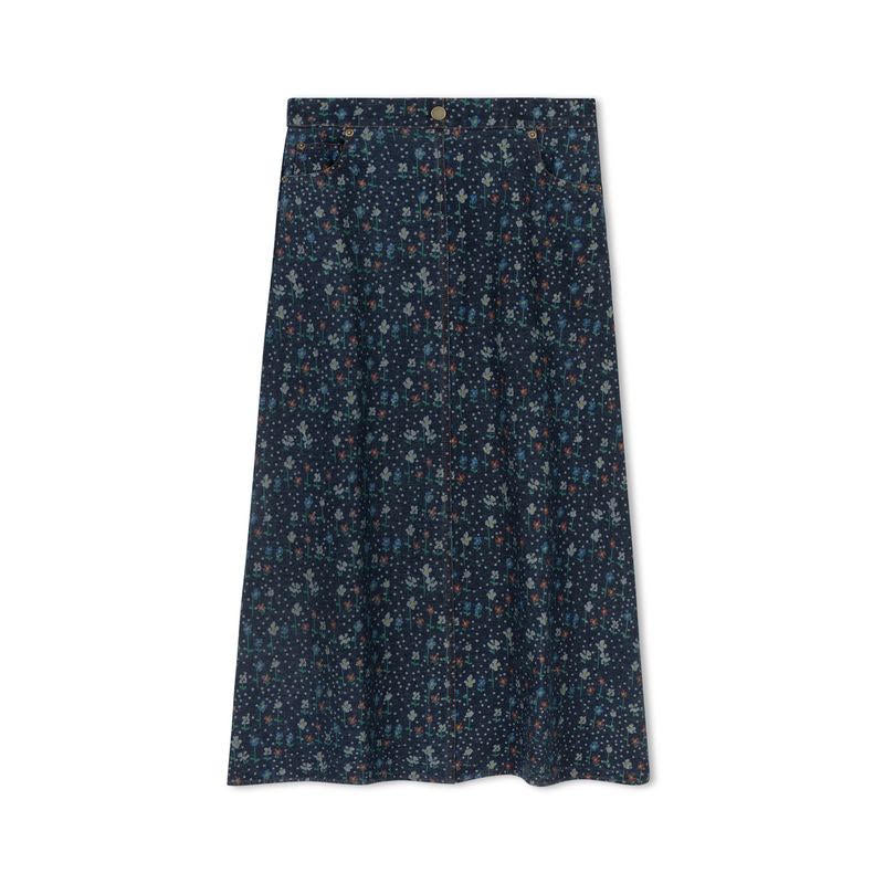 Poet Esme Multicolor Floral Skirt