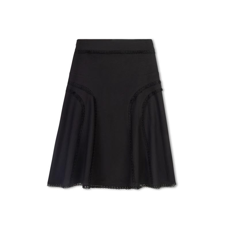 Poet Lila Lace Inlay Skirt