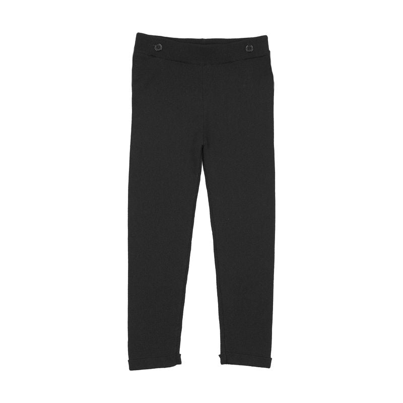 Sweet Threads Black Carlton Knit Pants